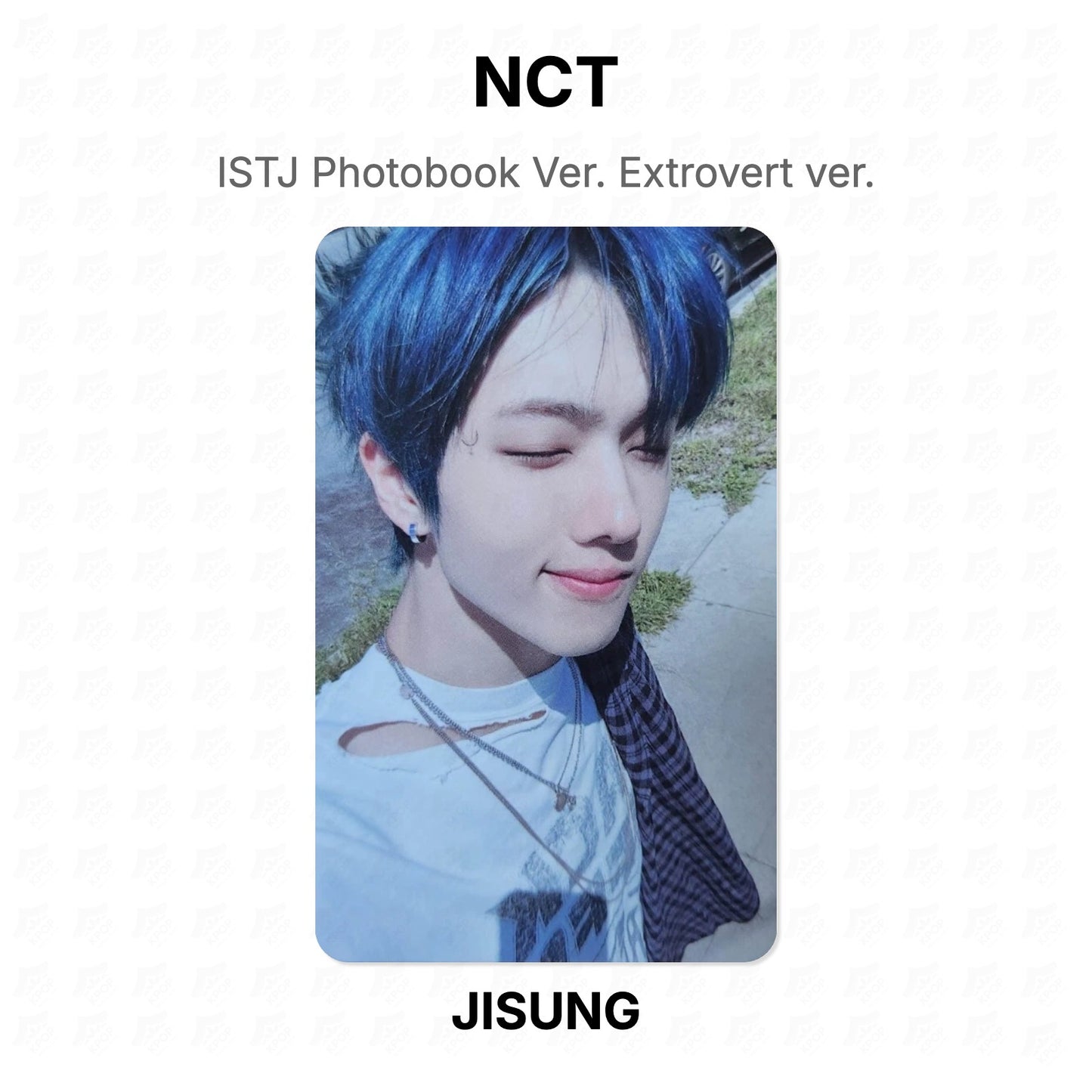 NCT ISTJ Photobook Ver. Extrovert ver. Official Photocard