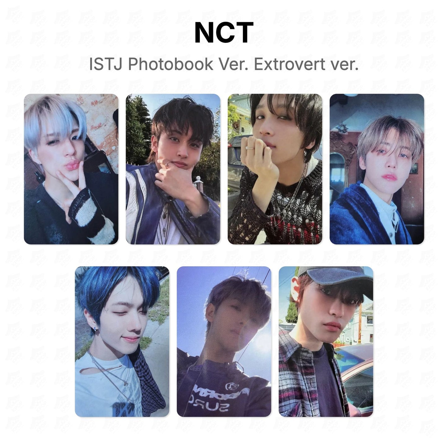 NCT ISTJ Photobook Ver. Extrovert ver. Official Photocard