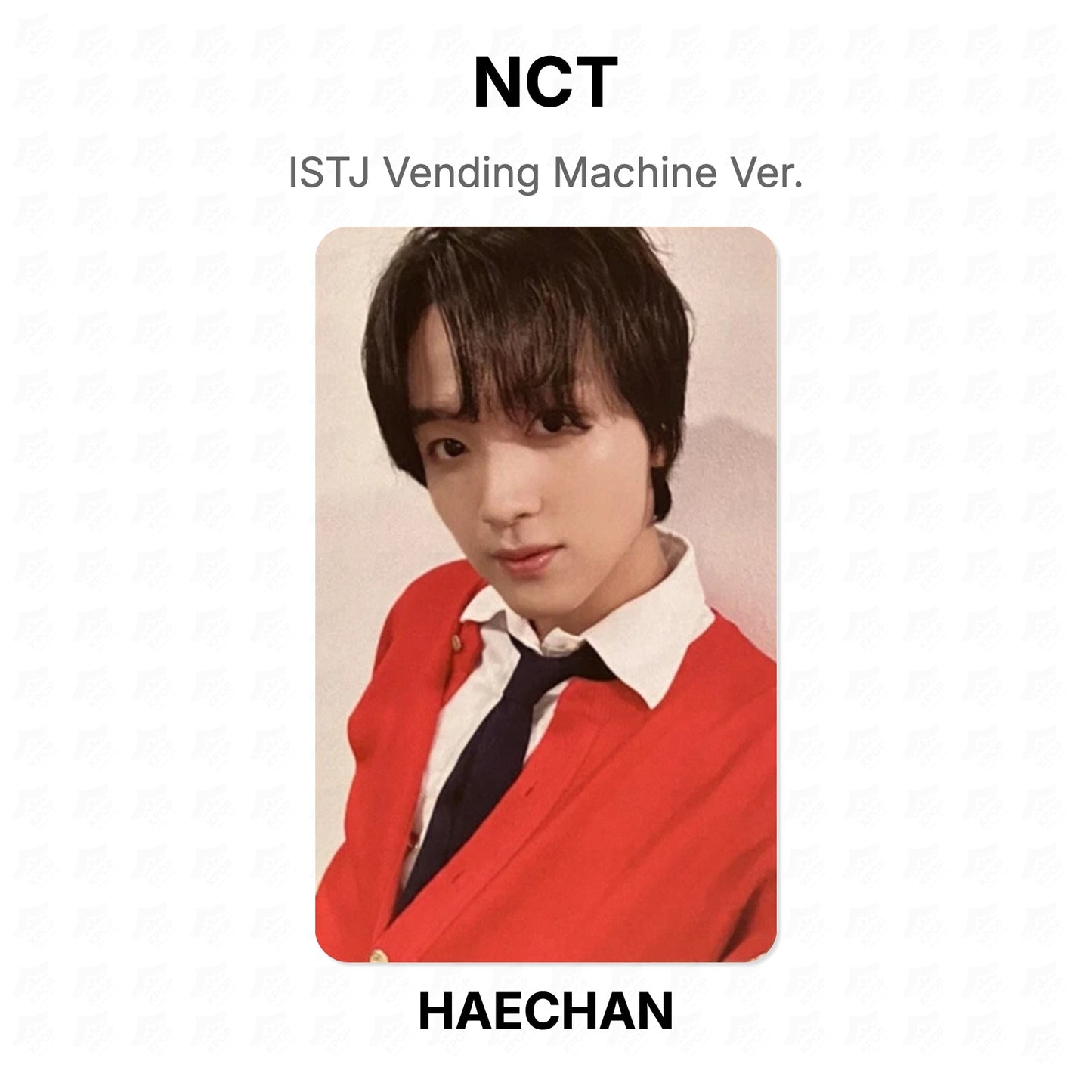 NCT ISTJ Vending Machine Ver. Official Photocard