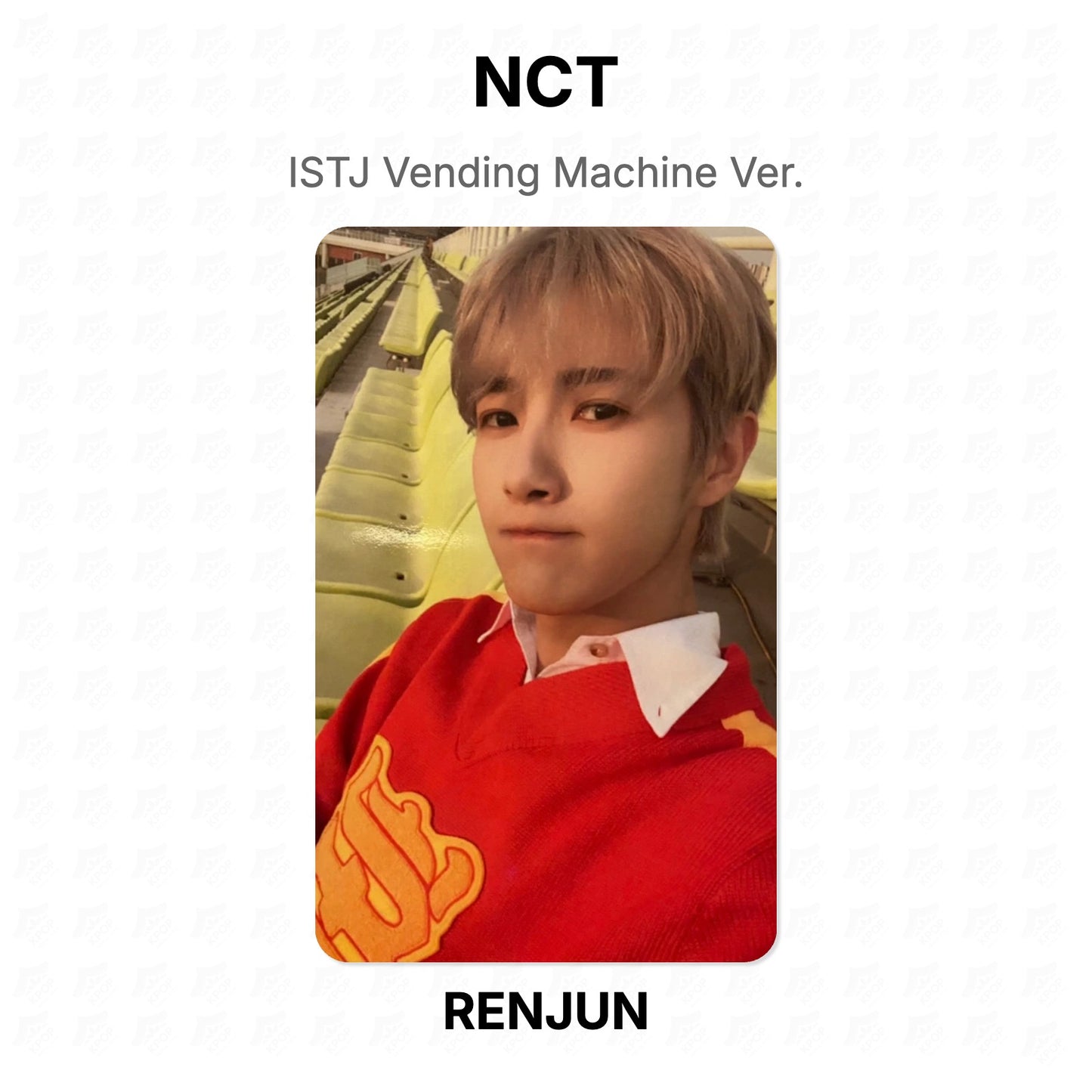 NCT ISTJ Vending Machine Ver. Official Photocard