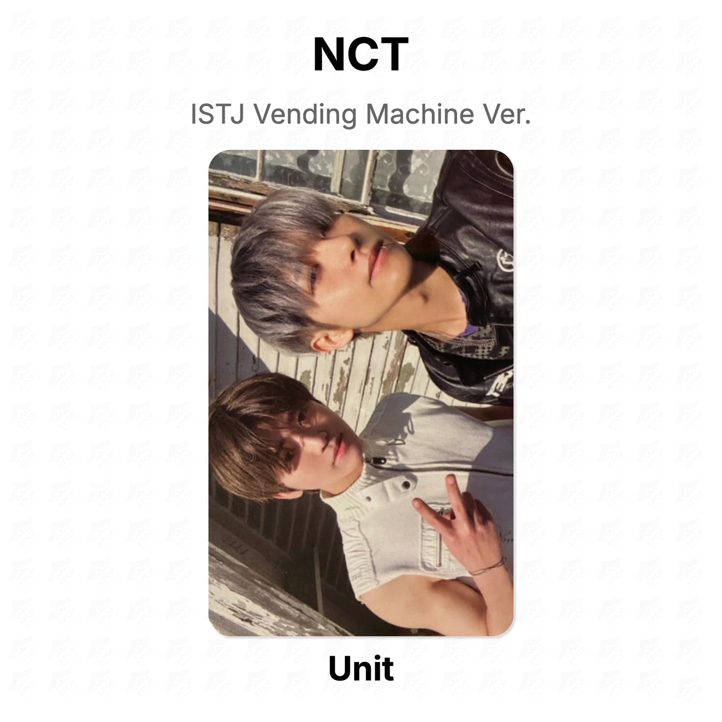 NCT ISTJ Vending Machine Ver. Official Photocard
