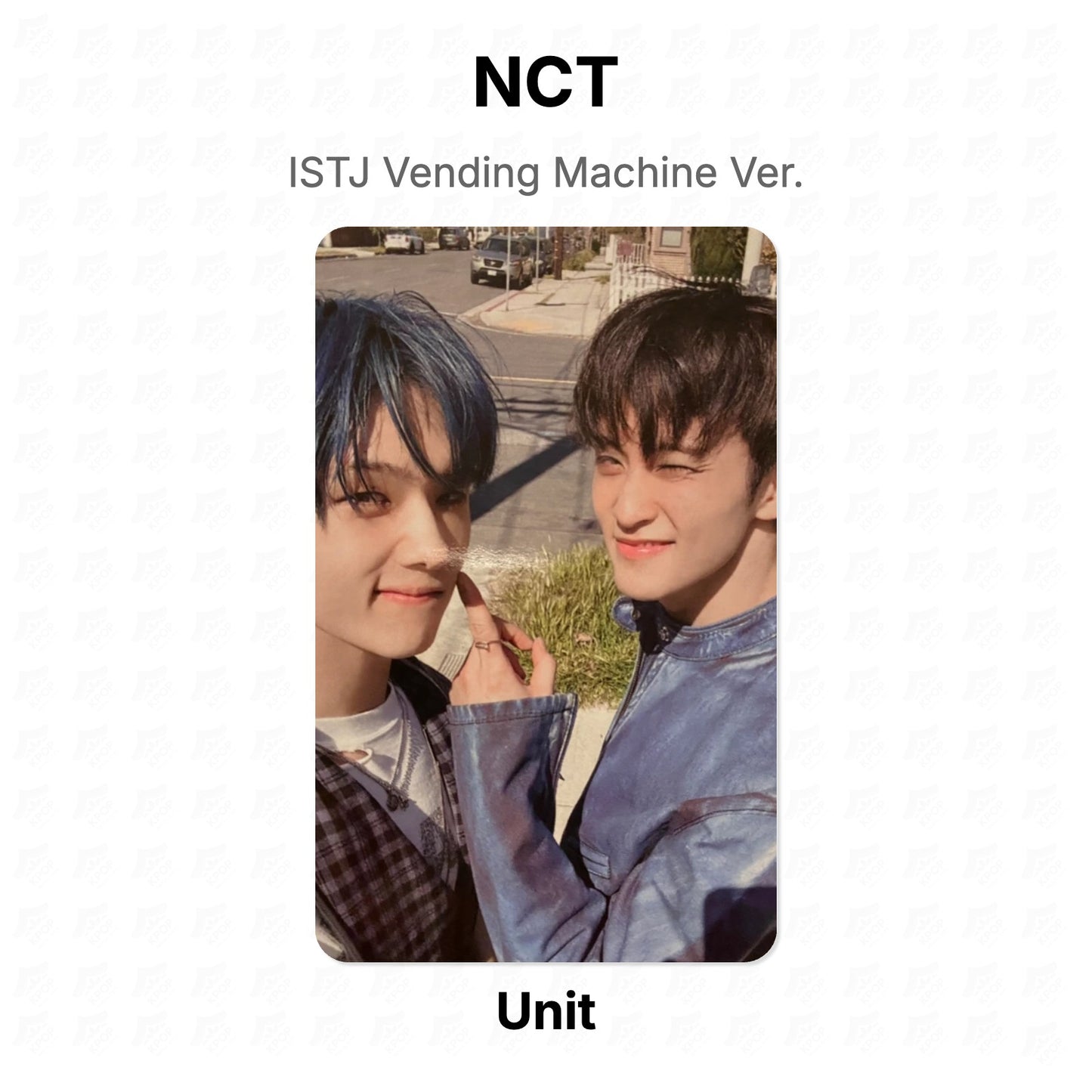 NCT ISTJ Vending Machine Ver. Official Photocard