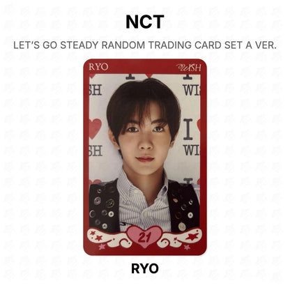 NCT LET’S GO STEADY RANDOM TRADING CARD SET A VER. Official Photocard