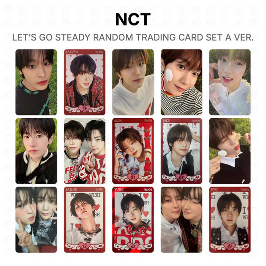NCT LET’S GO STEADY RANDOM TRADING CARD SET A VER. Official Photocard