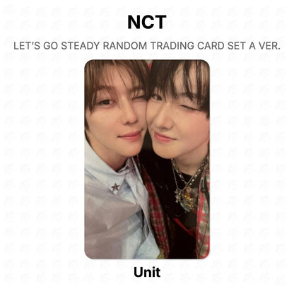 NCT LET’S GO STEADY RANDOM TRADING CARD SET A VER. Official Photocard
