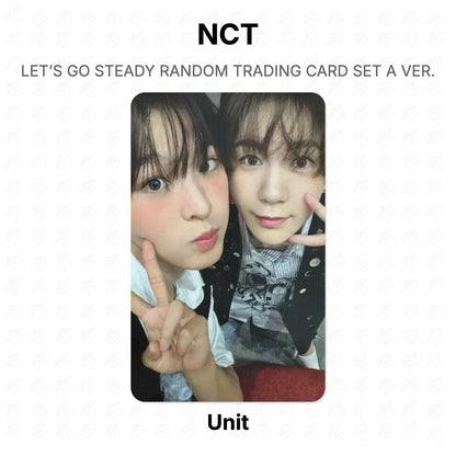 NCT LET’S GO STEADY RANDOM TRADING CARD SET A VER. Official Photocard