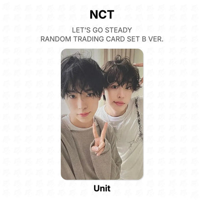 NCT LET’S GO STEADY RANDOM TRADING CARD SET B VER. Official Photocard
