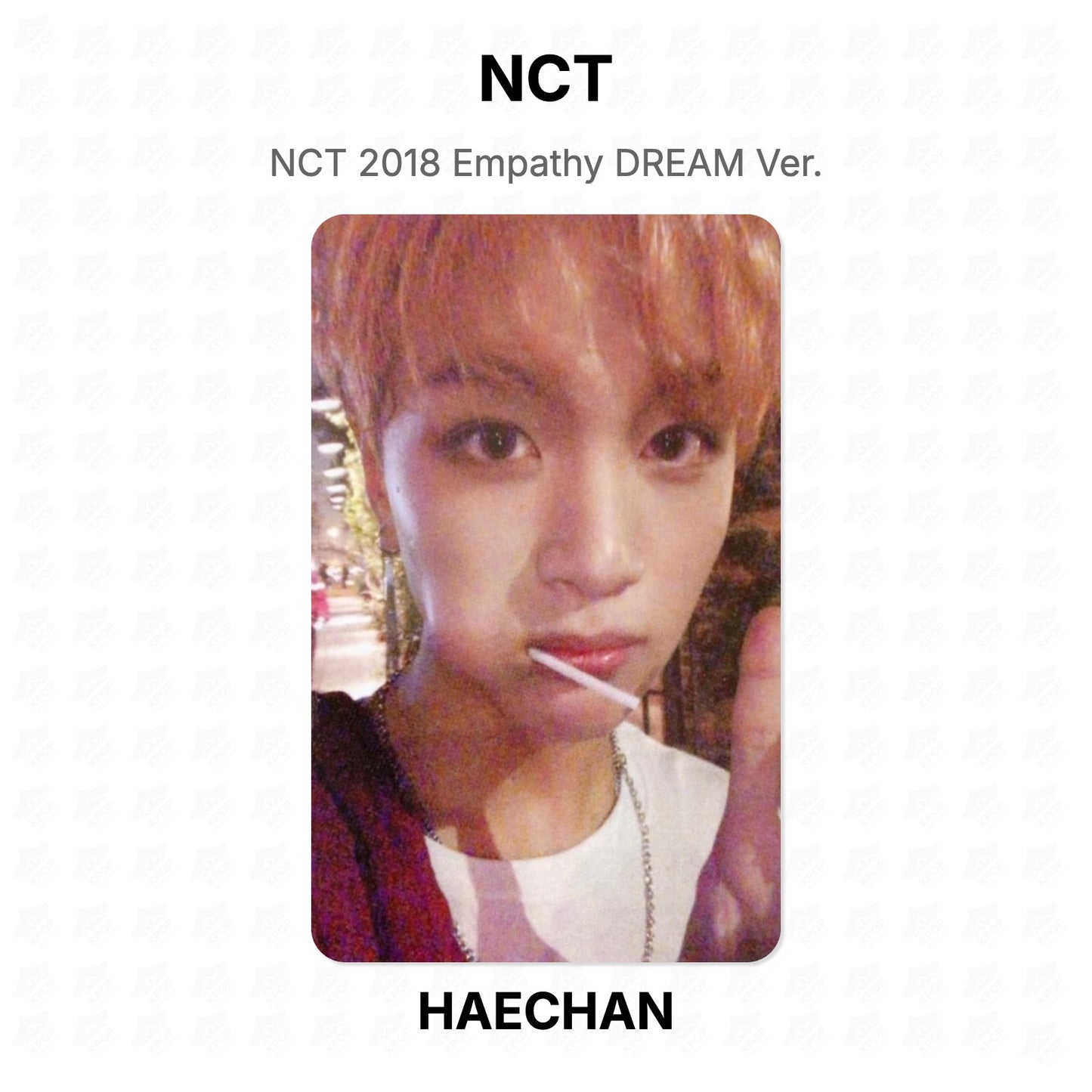 NCT 2018 Empathy DREAM Ver. Official Photocard