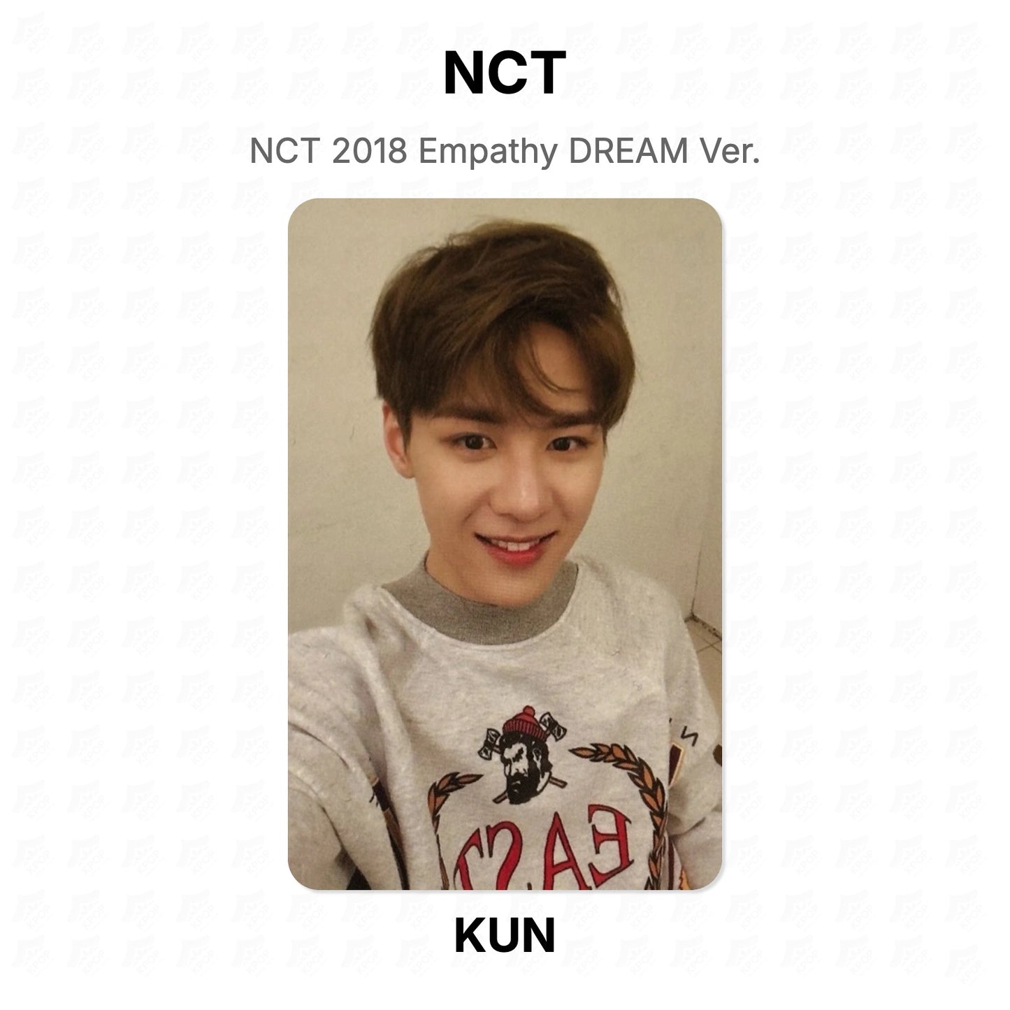 NCT 2018 Empathy DREAM Ver. Official Photocard