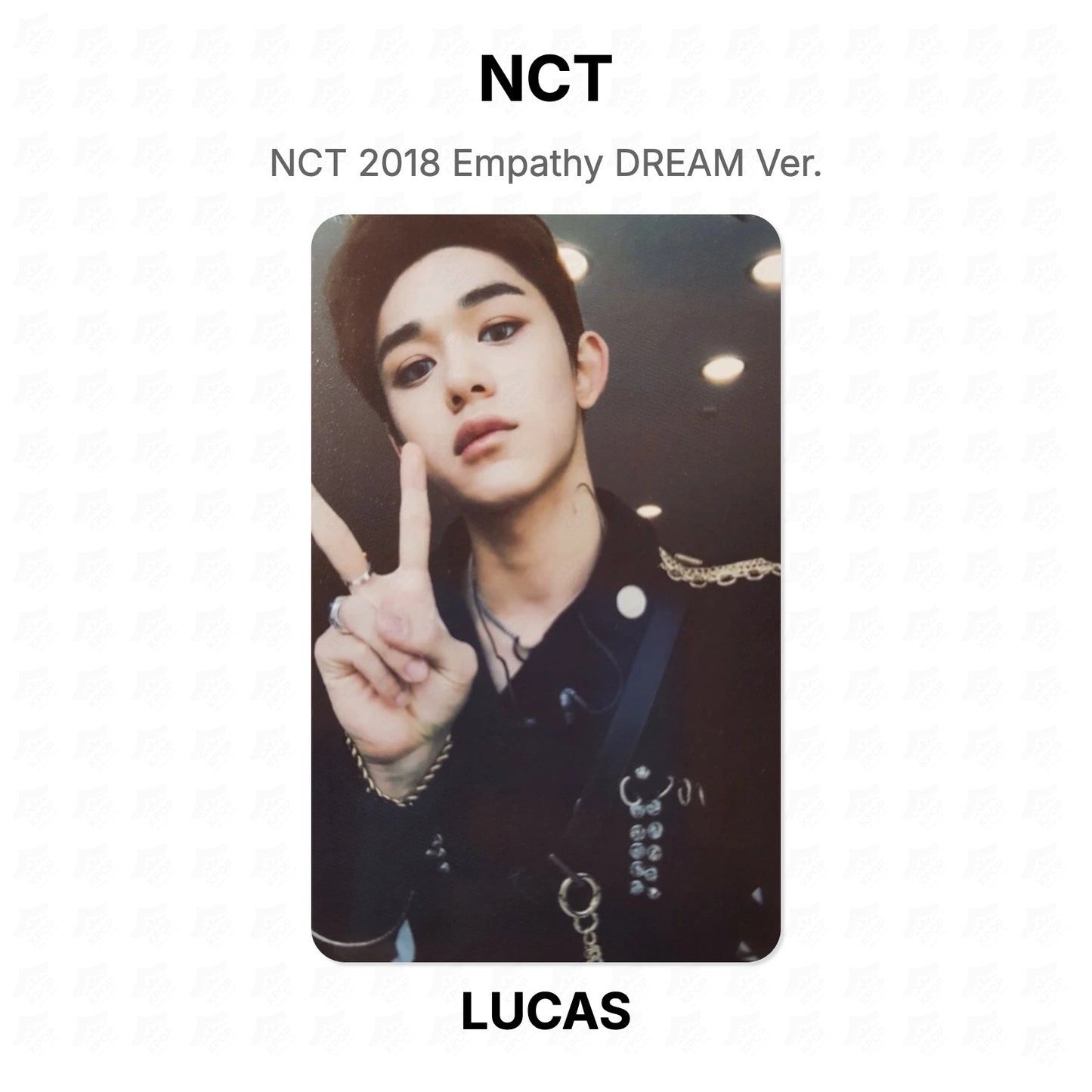 NCT 2018 Empathy DREAM Ver. Official Photocard