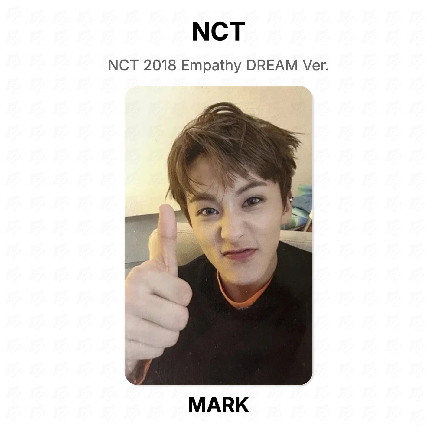 NCT 2018 Empathy DREAM Ver. Official Photocard