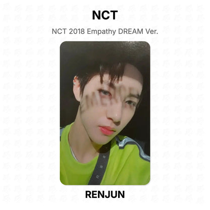 NCT 2018 Empathy DREAM Ver. Official Photocard