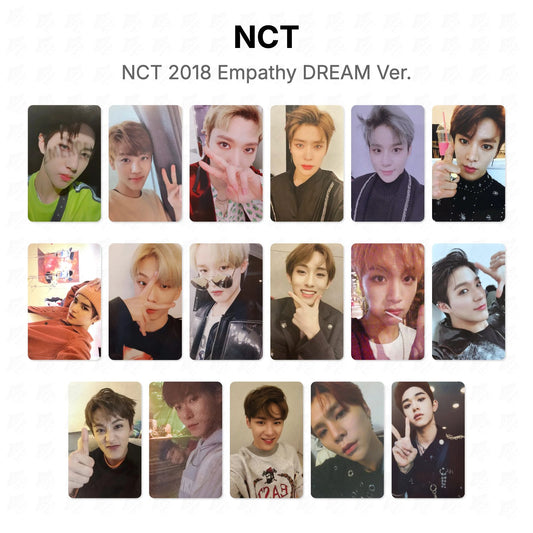 NCT 2018 Empathy DREAM Ver. Official Photocard