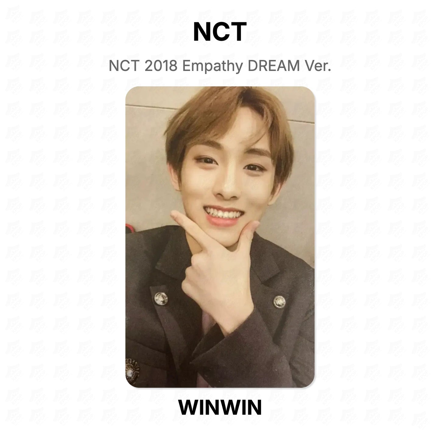 NCT 2018 Empathy DREAM Ver. Official Photocard