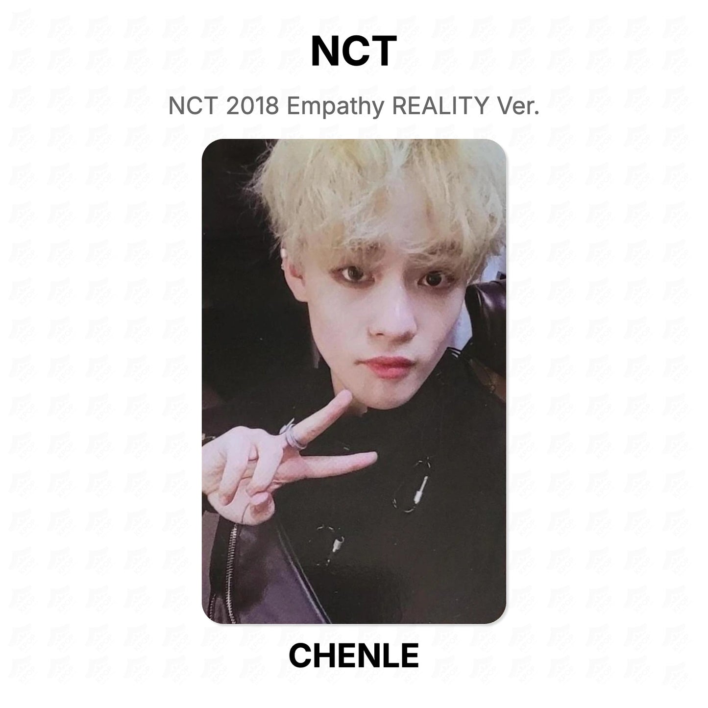 NCT 2018 Empathy REALITY Ver. Official Photocard
