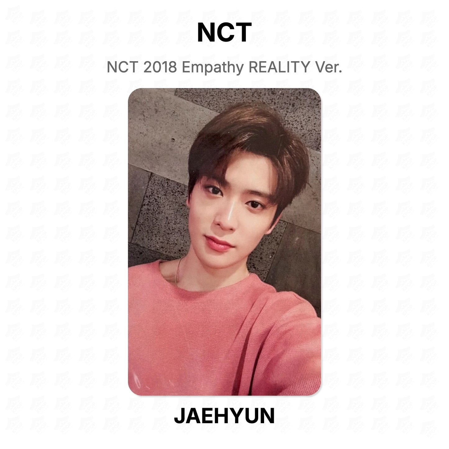 NCT 2018 Empathy REALITY Ver. Official Photocard