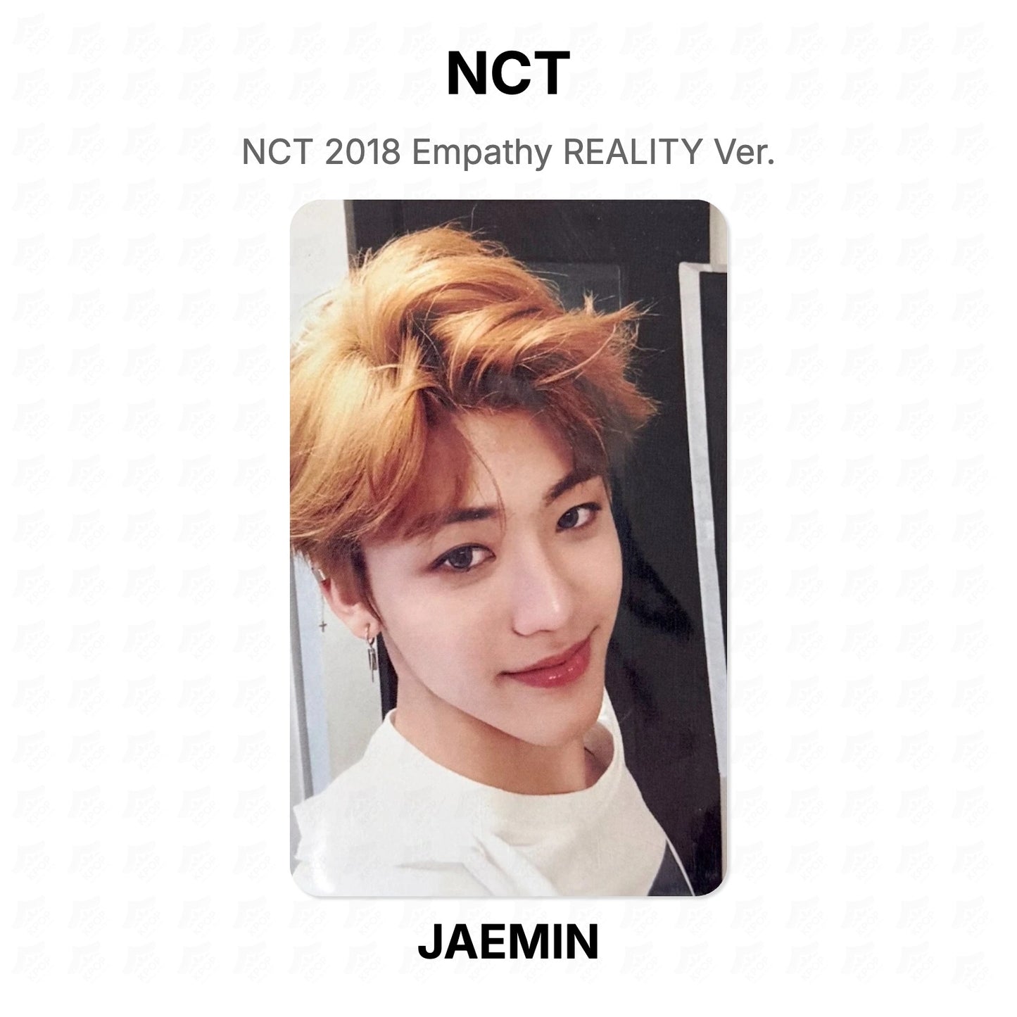NCT 2018 Empathy REALITY Ver. Official Photocard