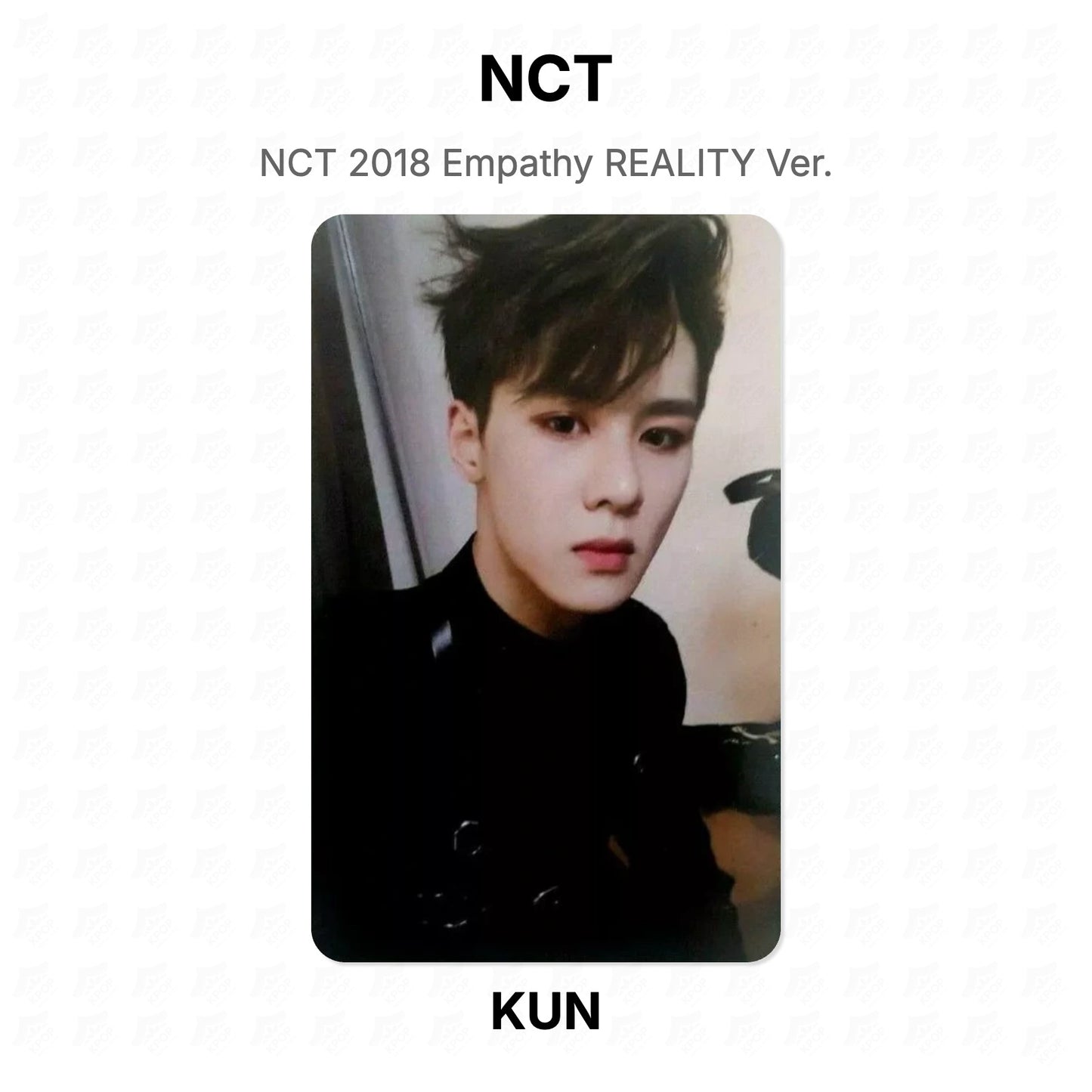NCT 2018 Empathy REALITY Ver. Official Photocard