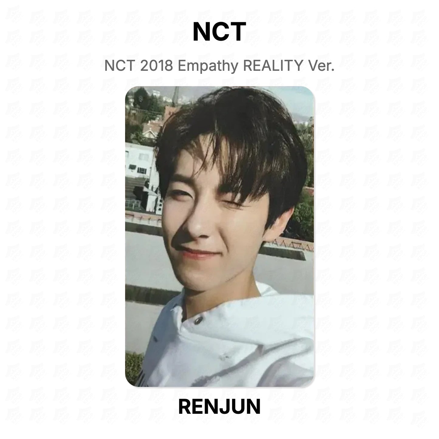 NCT 2018 Empathy REALITY Ver. Official Photocard