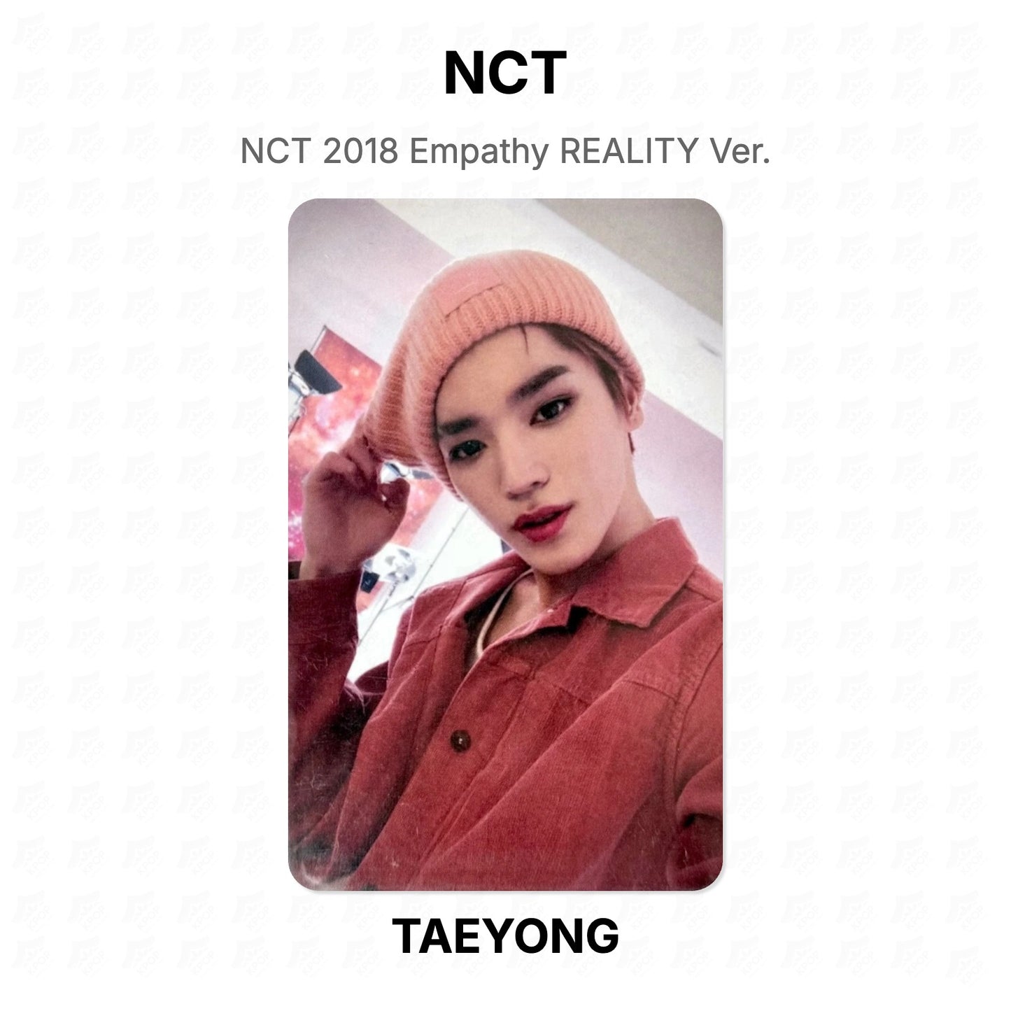 NCT 2018 Empathy REALITY Ver. Official Photocard
