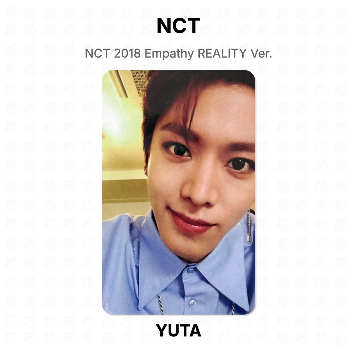 NCT 2018 Empathy REALITY Ver. Official Photocard