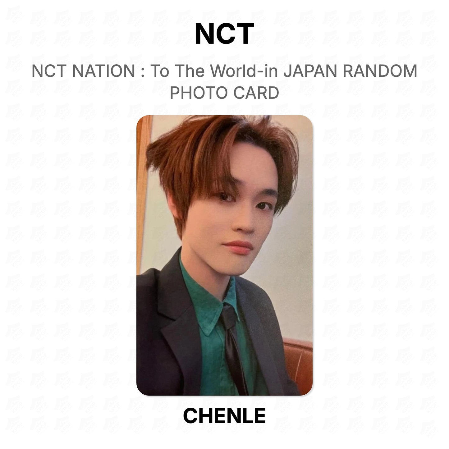 NCT NATION : To The World-in JAPAN RANDOM PHOTO CARD Official Photocard