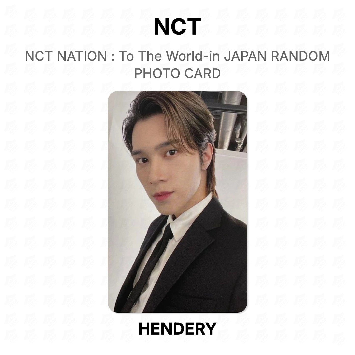 NCT NATION : To The World-in JAPAN RANDOM PHOTO CARD Official Photocard