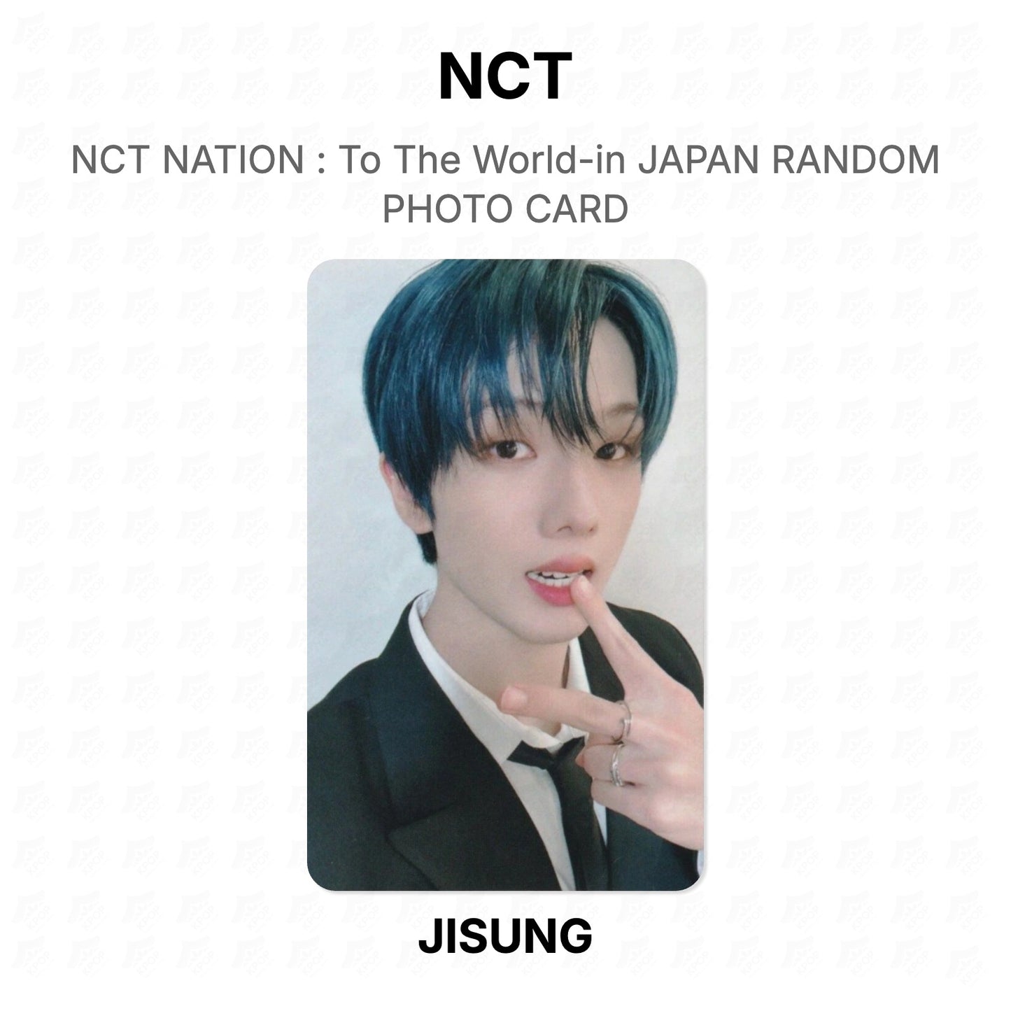 NCT NATION : To The World-in JAPAN RANDOM PHOTO CARD Official Photocard