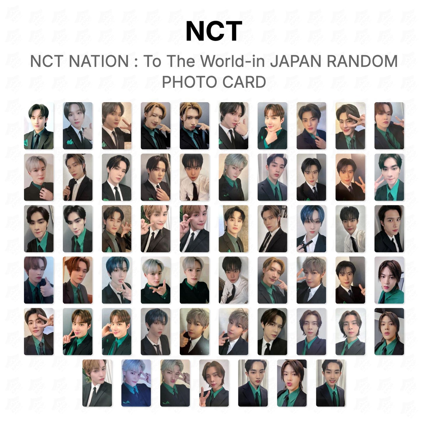 NCT NATION : To The World-in JAPAN RANDOM PHOTO CARD Official Photocard