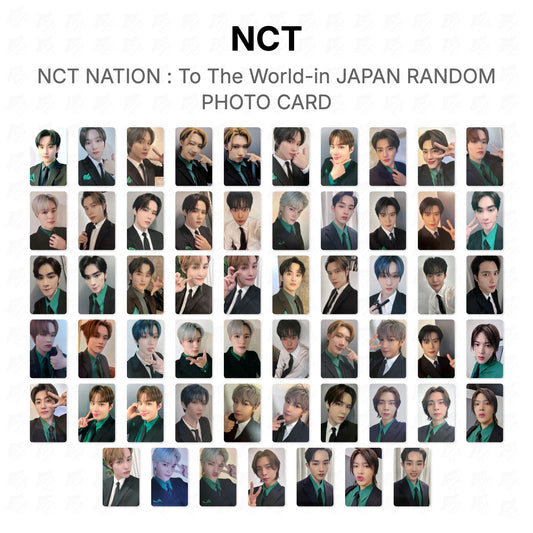 NCT NATION : To The World-in JAPAN RANDOM PHOTO CARD Official Photocard