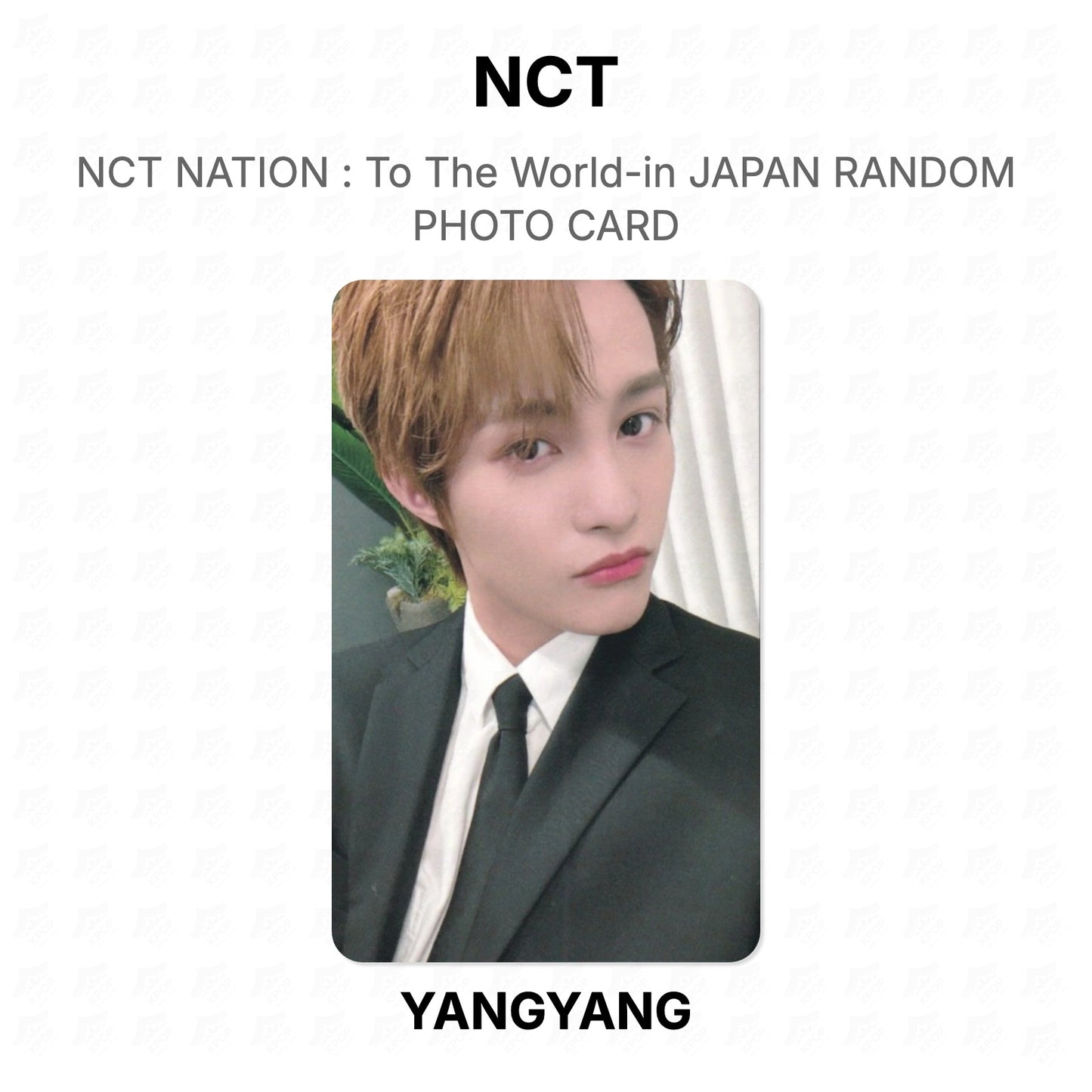 NCT NATION : To The World-in JAPAN RANDOM PHOTO CARD Official Photocard