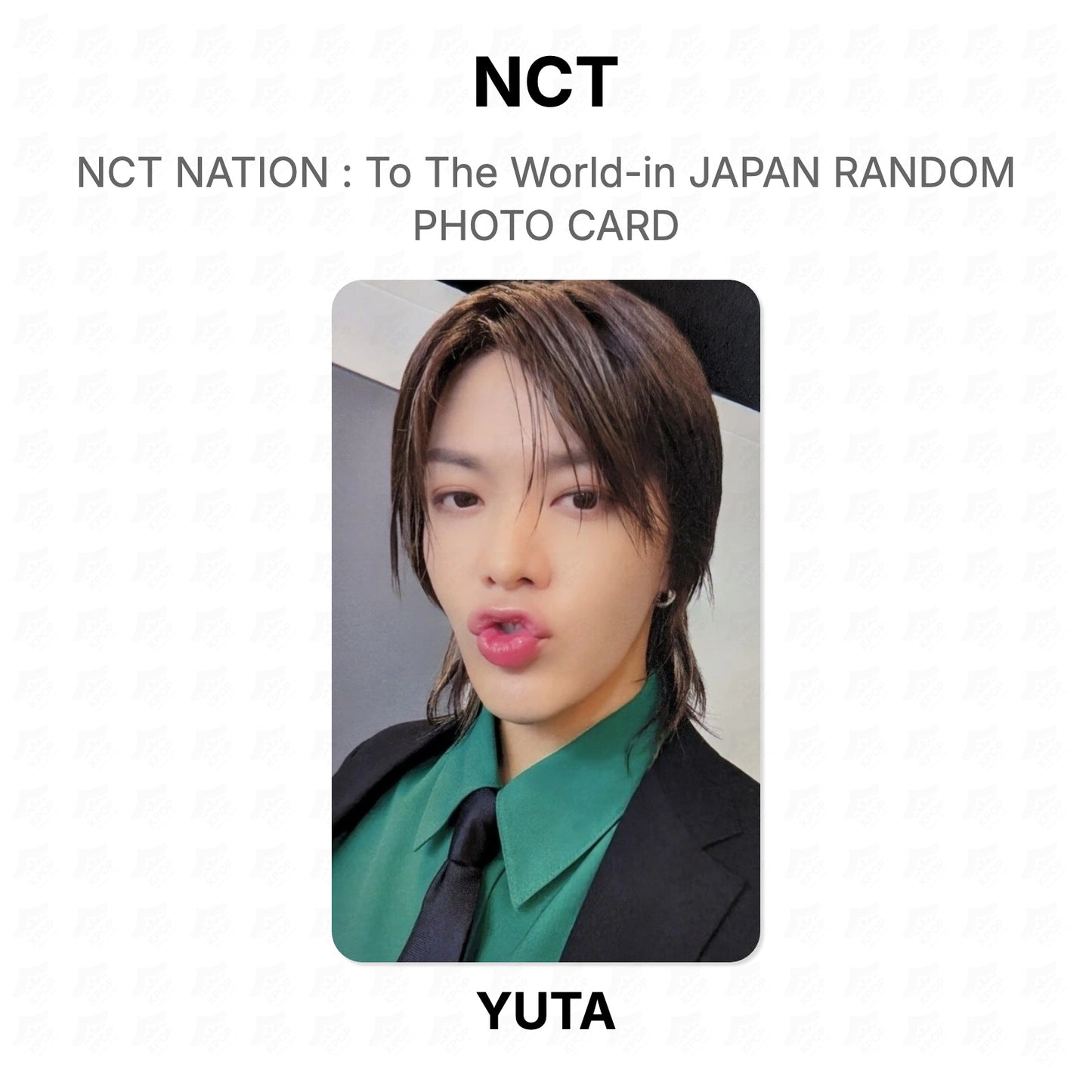 NCT NATION : To The World-in JAPAN RANDOM PHOTO CARD Official Photocard