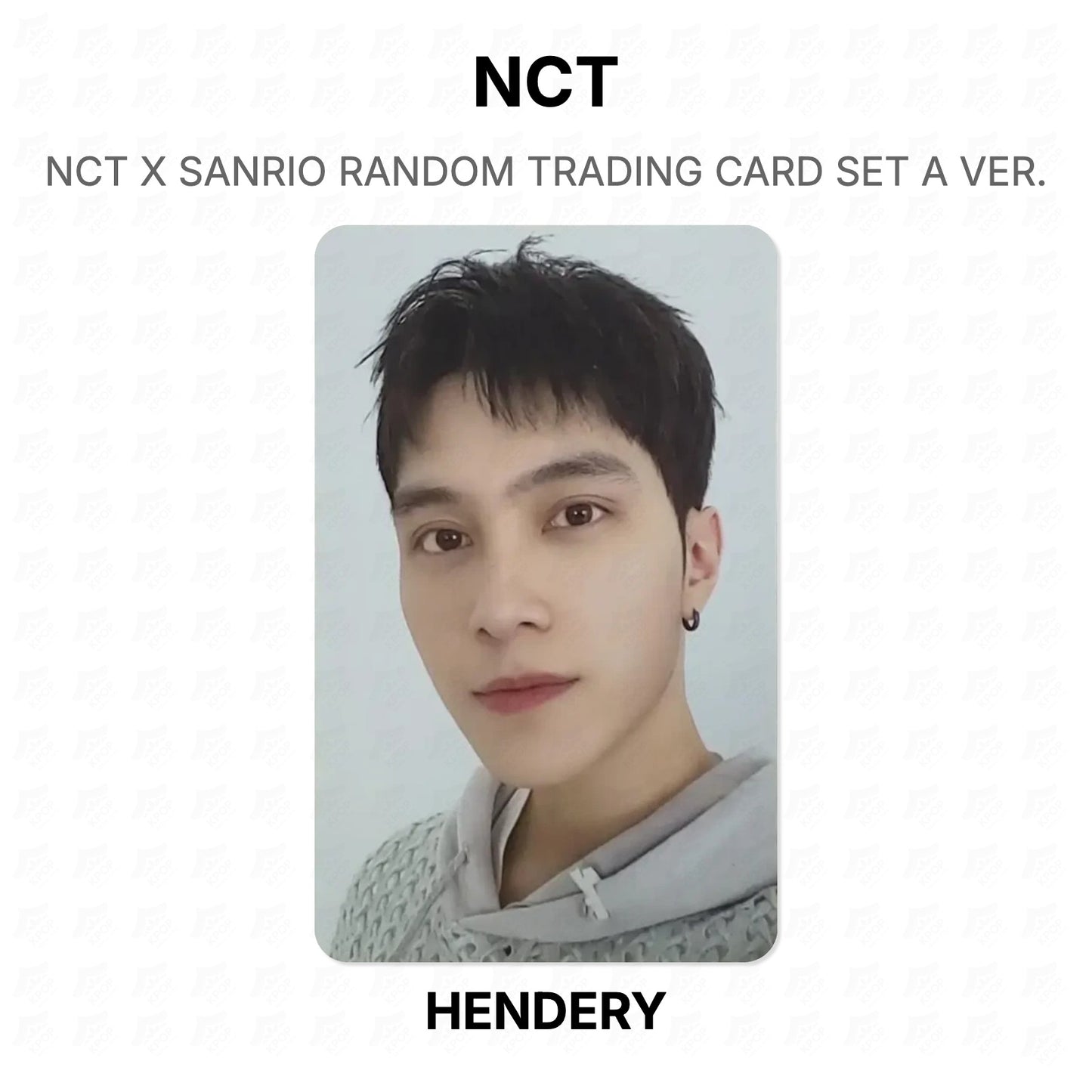 NCT X SANRIO RANDOM TRADING CARD SET A VER. Official Photocard