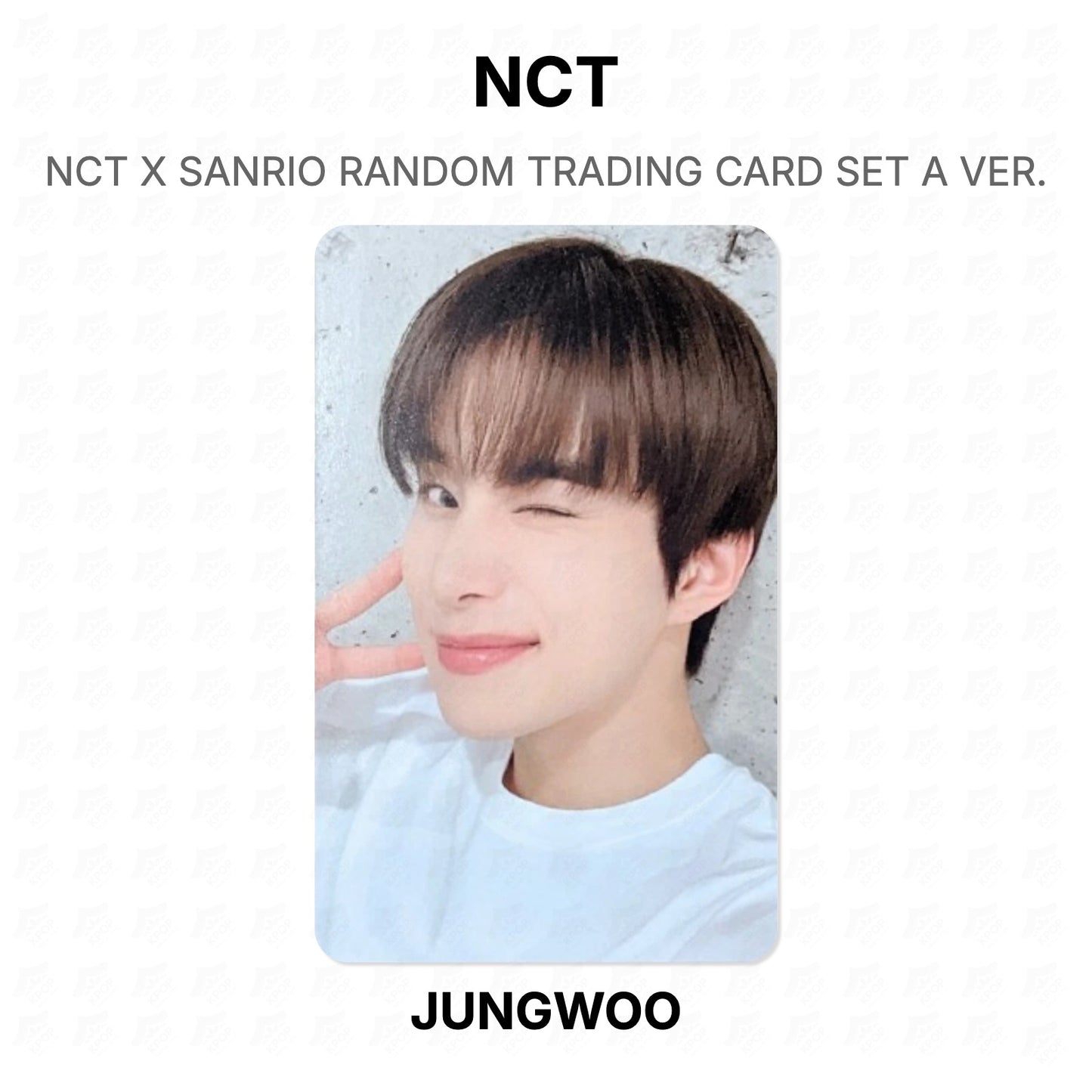 NCT X SANRIO RANDOM TRADING CARD SET A VER. Official Photocard