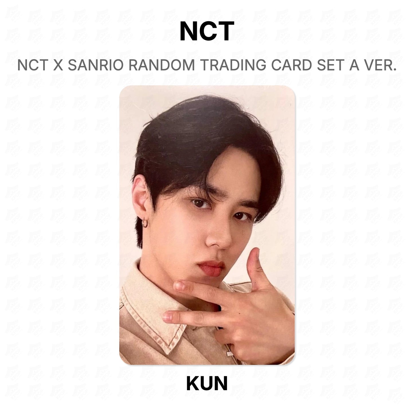 NCT X SANRIO RANDOM TRADING CARD SET A VER. Official Photocard