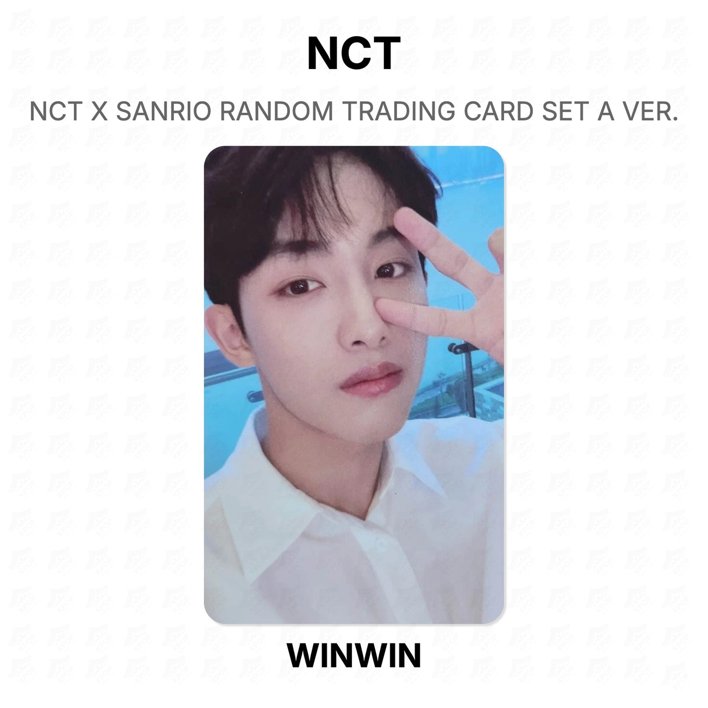 NCT X SANRIO RANDOM TRADING CARD SET A VER. Official Photocard