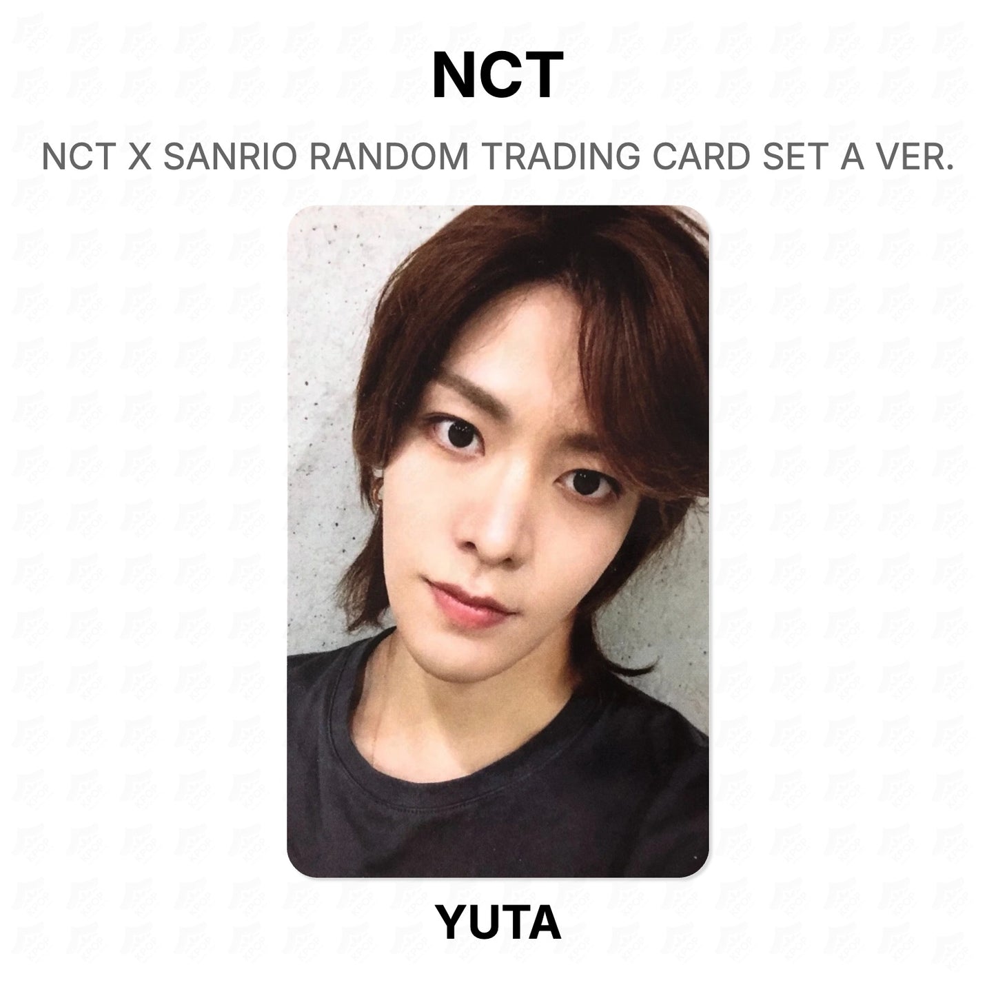 NCT X SANRIO RANDOM TRADING CARD SET A VER. Official Photocard