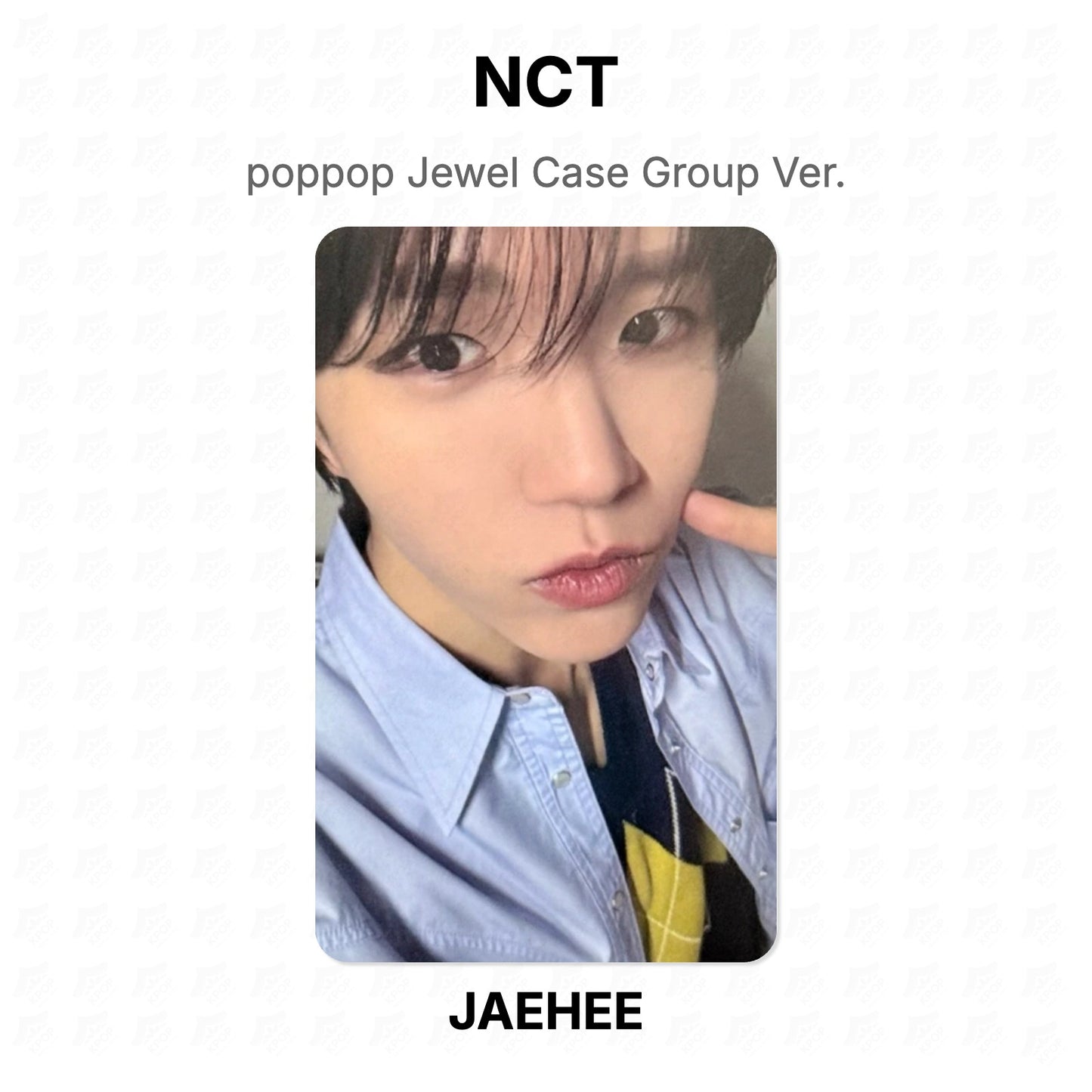 NCT poppop Jewel Case Group Ver. Official Photocard