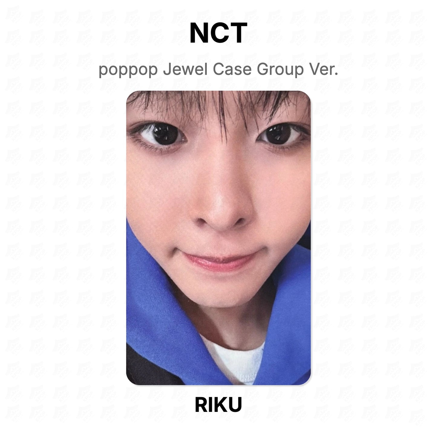NCT poppop Jewel Case Group Ver. Official Photocard