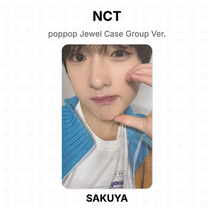 NCT poppop Jewel Case Group Ver. Official Photocard