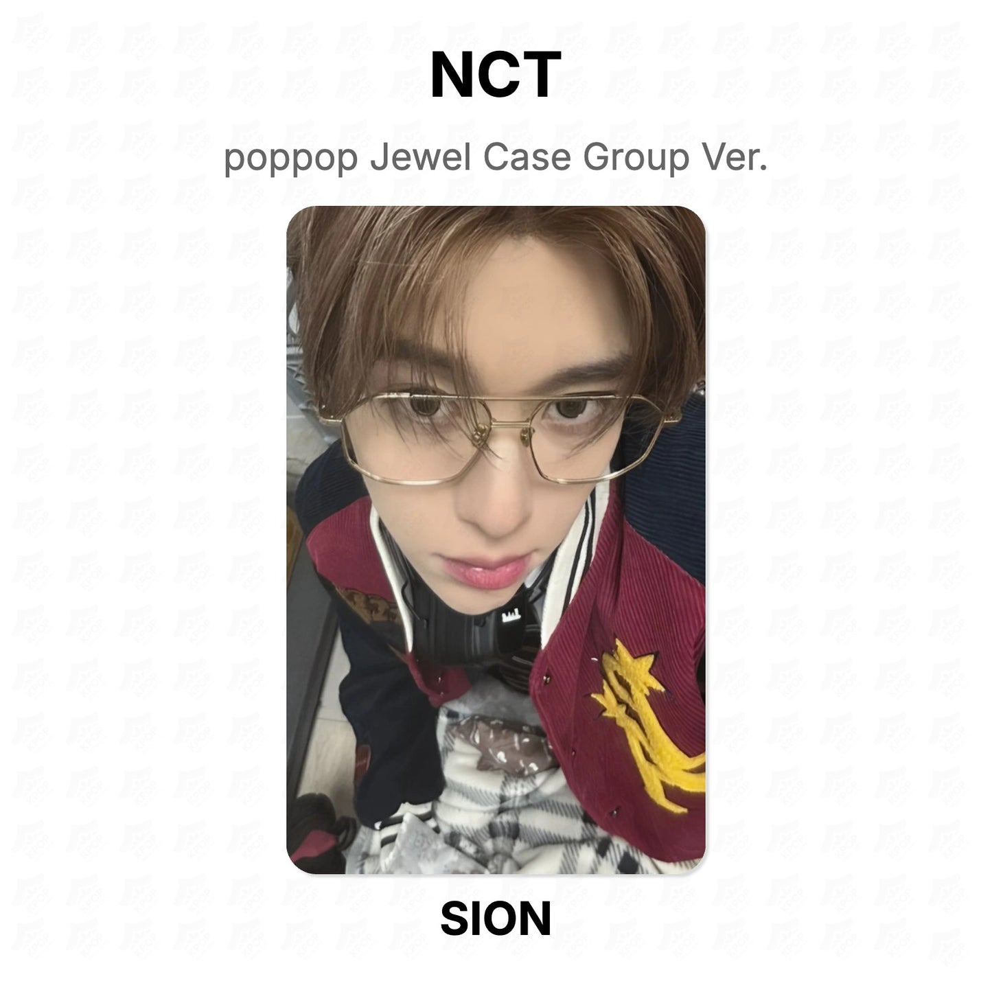 NCT poppop Jewel Case Group Ver. Official Photocard
