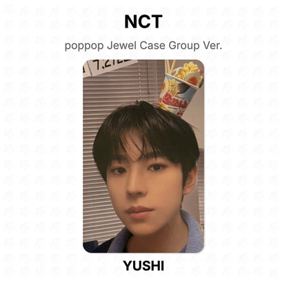NCT poppop Jewel Case Group Ver. Official Photocard