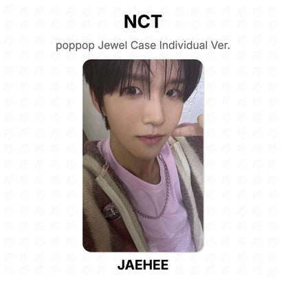 NCT poppop Jewel Case Individual Ver. Official Photocard