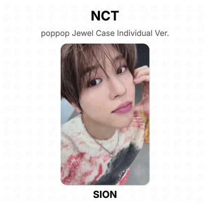NCT poppop Jewel Case Individual Ver. Official Photocard
