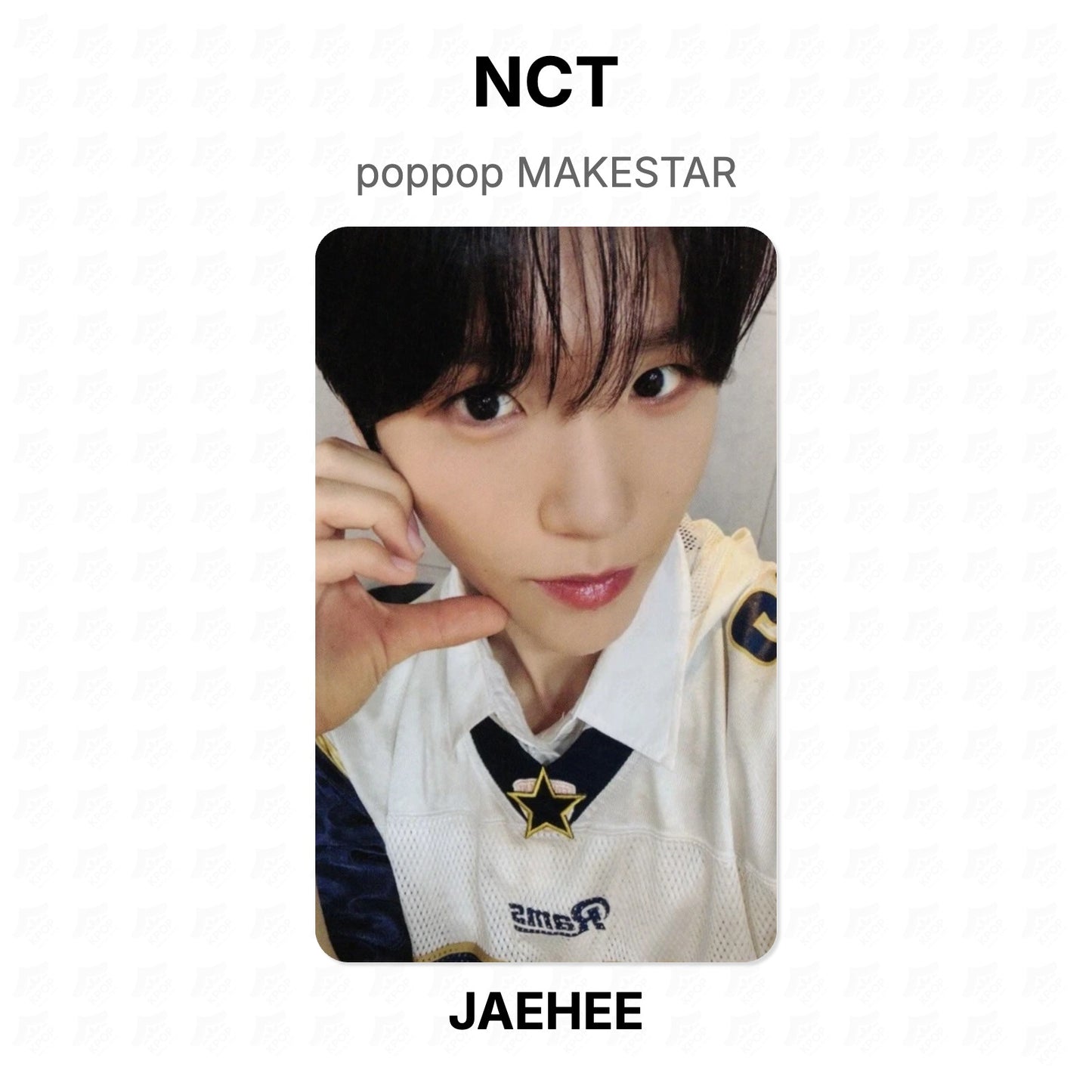 NCT poppop MAKESTAR Official Photocard