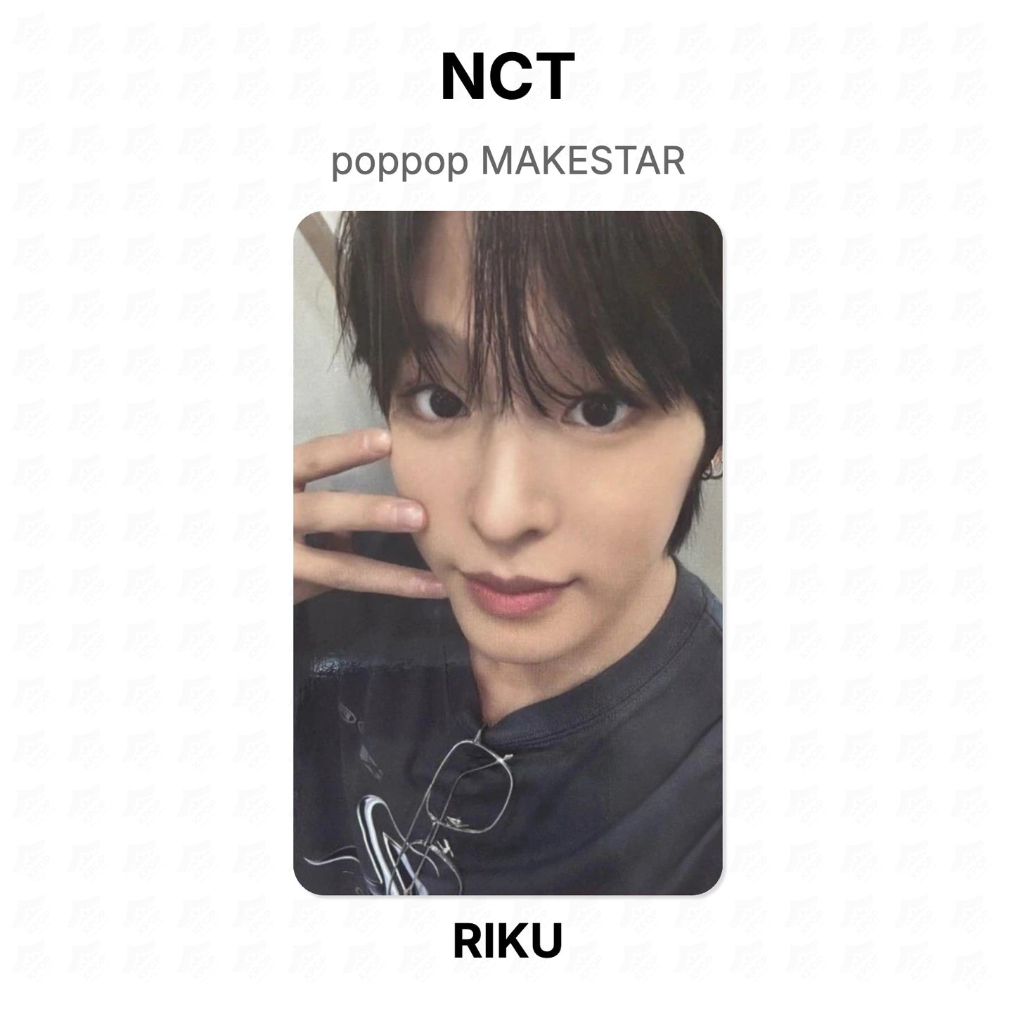 NCT poppop MAKESTAR Official Photocard
