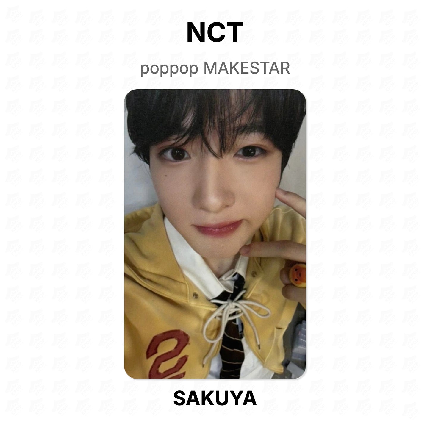 NCT poppop MAKESTAR Official Photocard