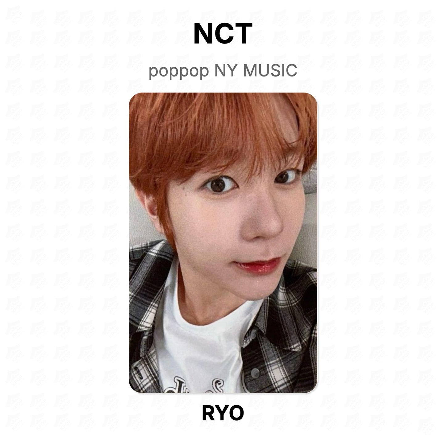NCT poppop NY MUSIC Official Photocard