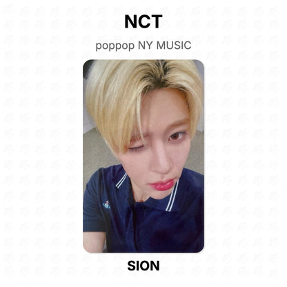 NCT poppop NY MUSIC Official Photocard