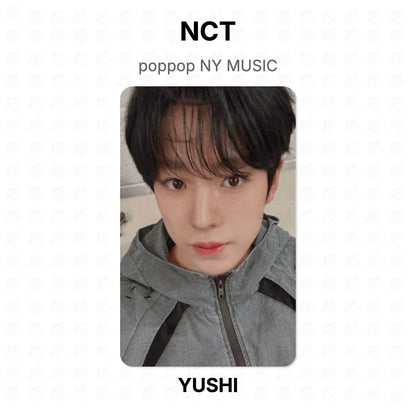 NCT poppop NY MUSIC Official Photocard